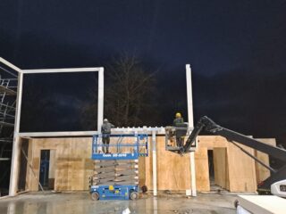 Staalconstructie hallenbouw